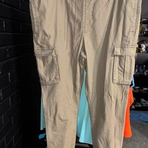 Men's Tan Cargo Pants